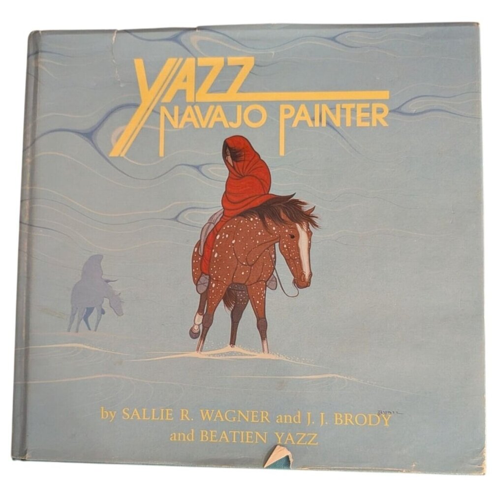 Yazz Navajo Painter Hardcover Illustrated Childrens Book by Wagner Brody & Yazz